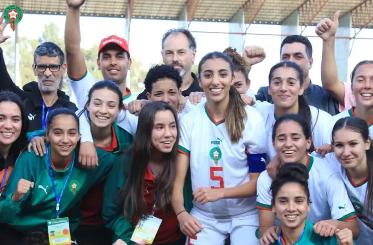 حفل استقبال على شرف المنتخب الوطني للسيدات لأقل من 20 سنة بعد تأهله التاريخي لكأس العالم كولومبيا 2024