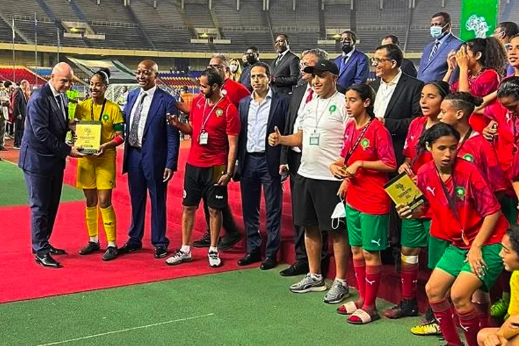 المغرب بطلا لإفريقيا في كرة القدم النسوية المدرسية