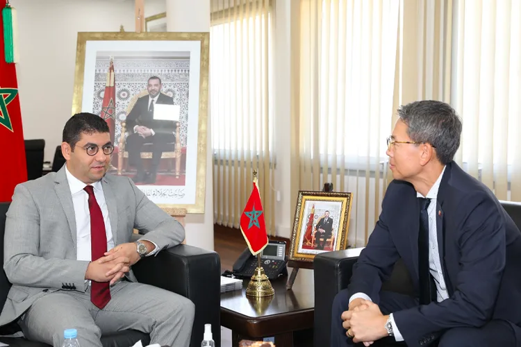 مباحثات بين السيد المهدي بنسعيد وسفير كوريا الجنوبية بالرباط