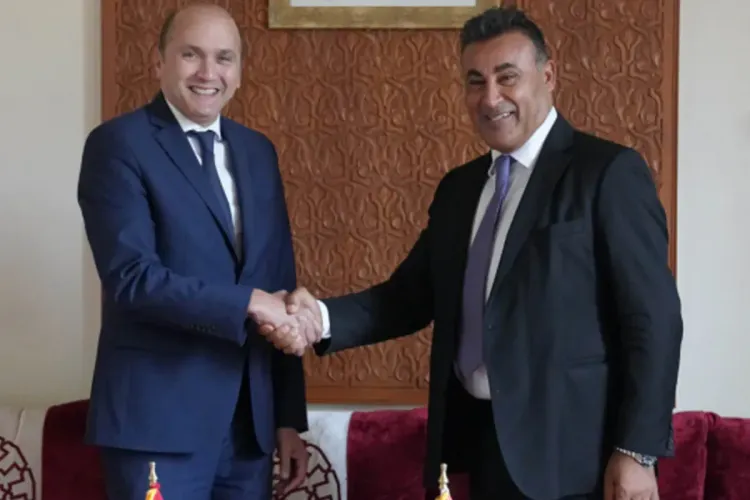 نائب رئيس مجلس النواب يتباحث مع النائب الدنماركي ناصر خضر بالرباط