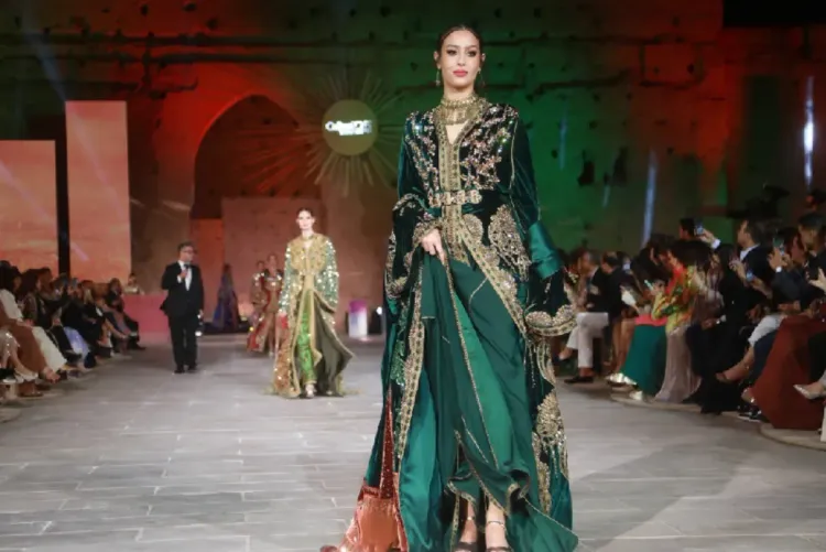 مراكش .. "أسبوع القفطان" يحتفي بالصحراء المغربية ويكرس المملكة كمرجع عالمي للقفطان