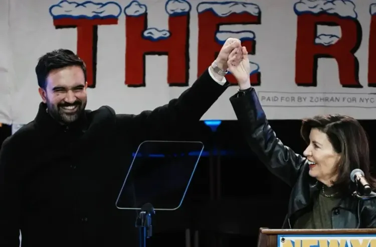 الولايات المتحدة.. زهران ممداني يدعم ترشح حاكمة ولاية نيويورك الحالية لولاية ثانية