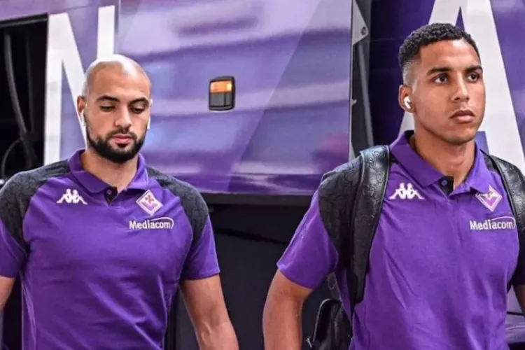 أمرابط والصابيري يغيبان عن فيورنتينا بسبب الإصابة