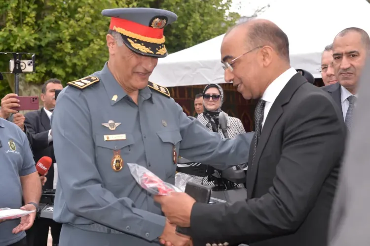 القنيطرة: تسليم معدات للدعم اللوجستيكي لولاية الأمن والدرك الملكي