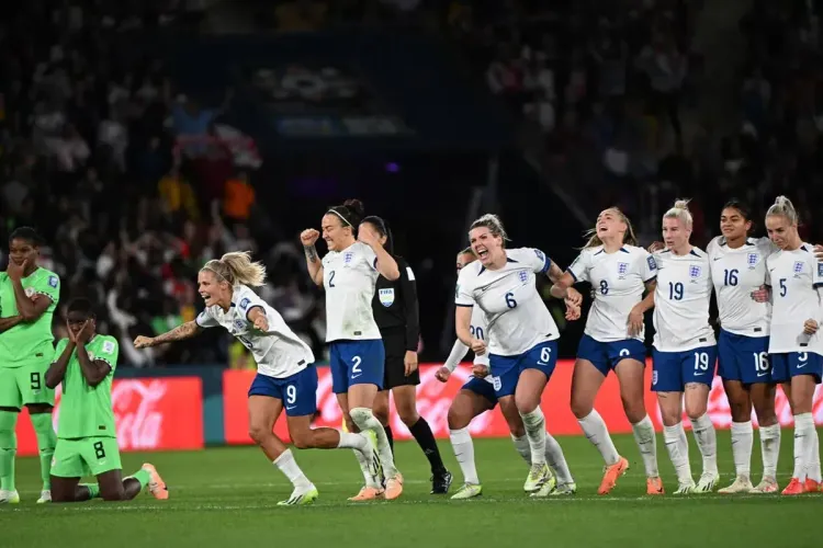 المنتخب الإنجليزي يتأهل لربع نهائي كاس العالم عقب فوزه على نيجيريا