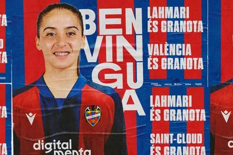 أنيسة لحماري توقع لنادي ليفانتي