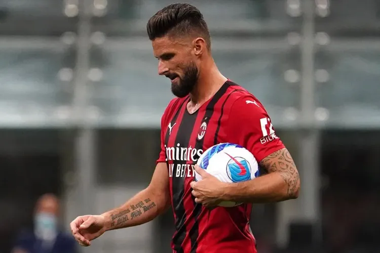 الفرنسي أوليفيي جيرو يعلن رحيله عن ميلان إلى الدوري الأمريكي