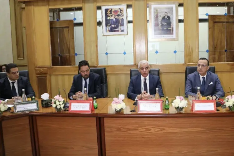 السيد خالد آيت الطالب يعطي الانطلاقة الرسمية للمخططات الجهوية الخاصة بالتكوين المستمر