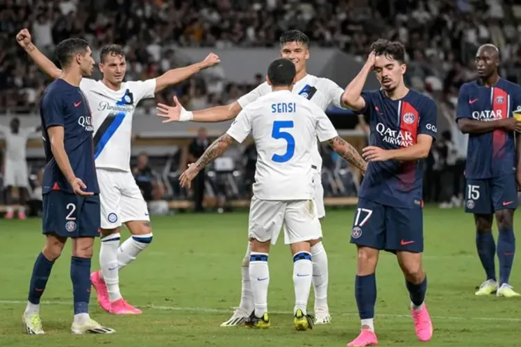 خسارة ودية ثالثة لسان جرمان في جولته الآسوية أمام الإنتر