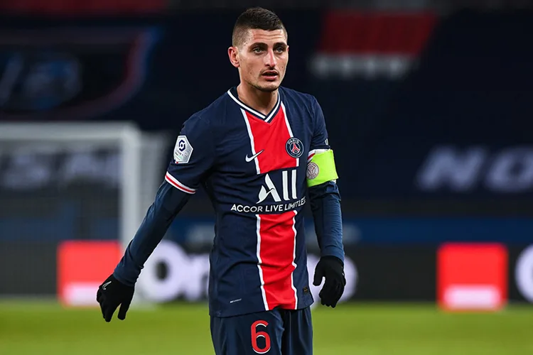 ماركو فيراتي يعتذر من جماهير باريس سان جيرمان بعد الاقصاء