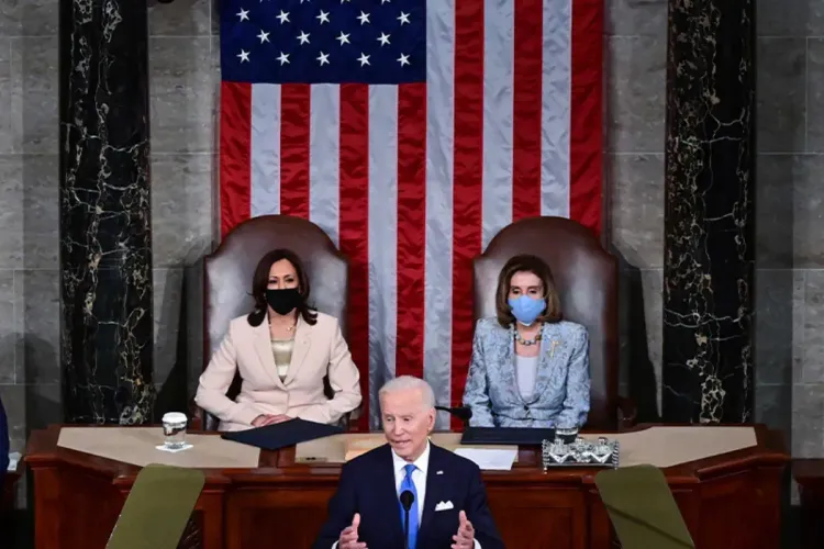 جو بايدن يلقي خطابه الأول عن حالة الاتحاد