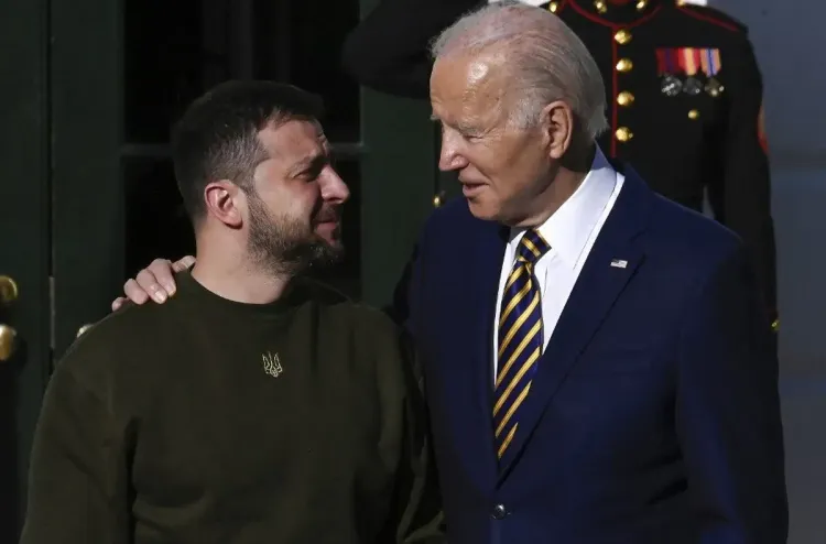 الرئيس الأمريكي يستقبل زيلينسكي الخميس المقبل في واشنطن
