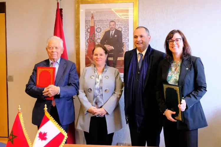 توقيع عقد اقتناء قطعة أرضية وبناء المصنع الجديد لشركة برات آند ويتني- المغرب بميد بارك الدار البيضاء