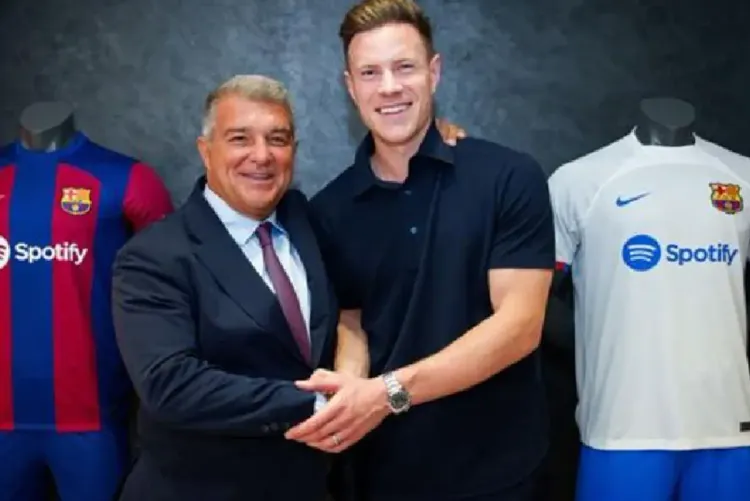 بطولة إسبانيا.. تسوية الخلاف بين برشلونة وتير شتيغن