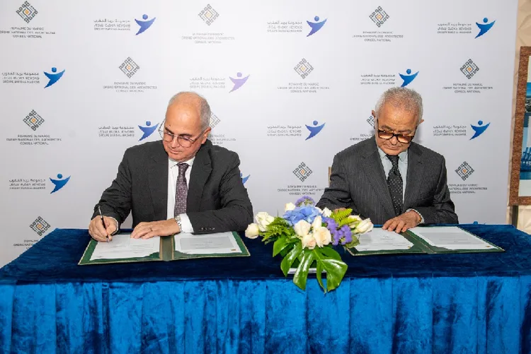 الانتقال الرقمي.. توقيع اتفاقية إطار للشراكة بين بريد المغرب وهيئة المهندسين المعماريين