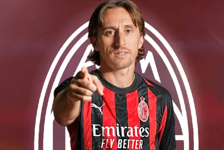 بطولة إيطاليا.. مودريتش ينضم إلى ميلان قادما من ريال مدريد