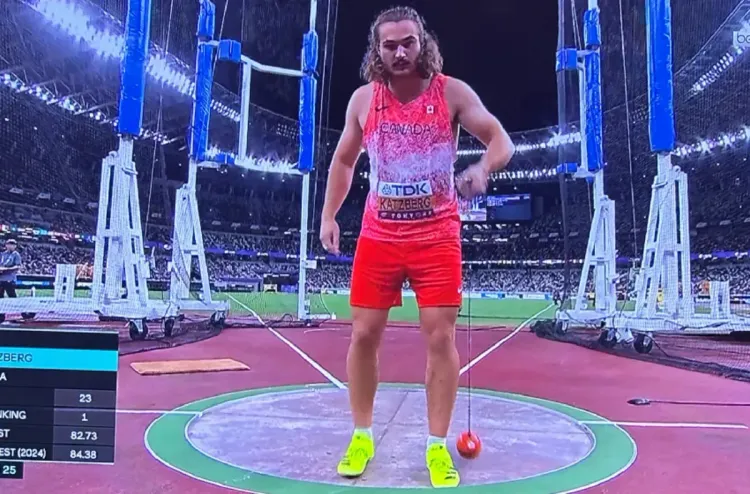 بطولة العالم لألعاب القوى بطوكيو.. الكندي كاتسبرغ يفوز بذهبية رمي المطرقة ويحتفظ باللقب