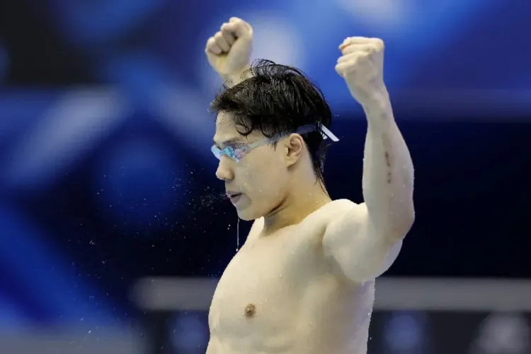 بطولة العالم للسباحة.. الصيني تشين هايانغ يفوز بسباق 100 متر على الصدر