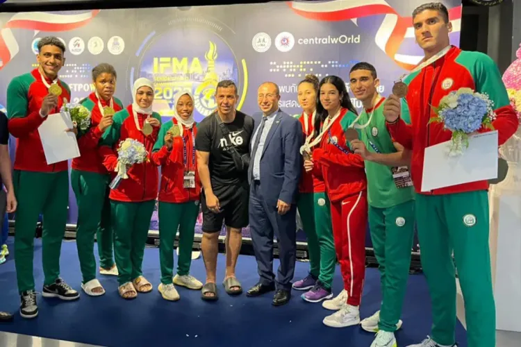 بطولة العالم للمواي طاي التايلاند 2023: المغرب يحرز المركز الثاني عالميا بعشر ميداليات منها اربع ذهبيات
