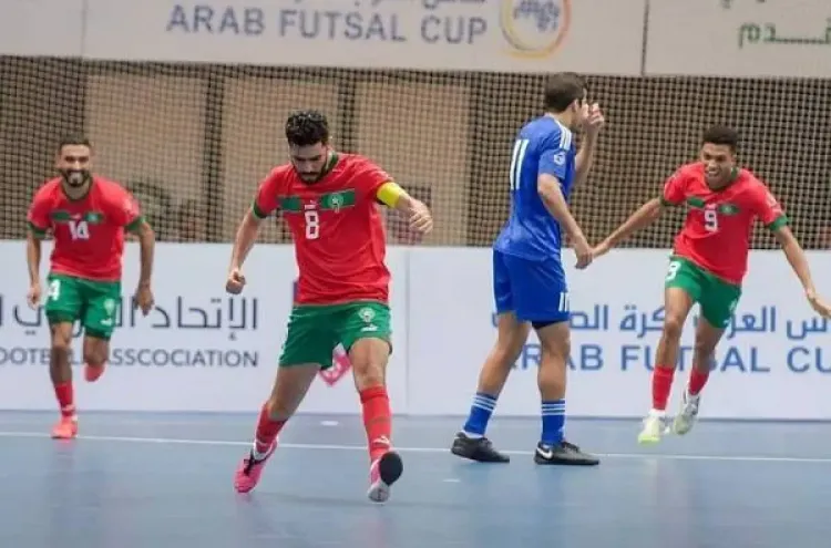 كأس العرب 2023: المنتخب المغربي لكرة القدم داخل القاعة يفوز على نظيره الكويتي