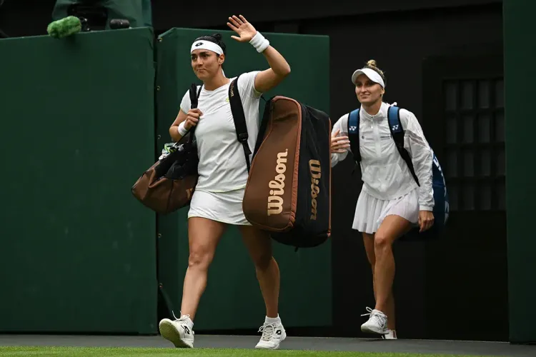 بطولة ويمبلدون: التونسية جابر تضيع اللقب لحساب التشيكية ماركيتا فوندروشوفا