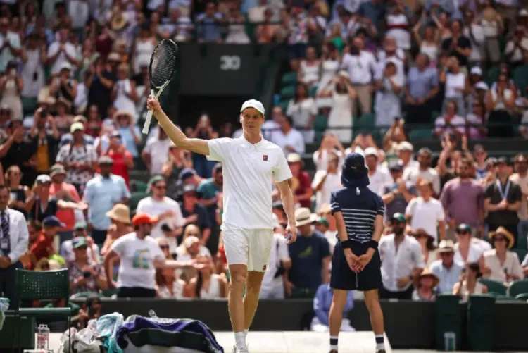 بطولة ويمبلدون لكرة المضرب.. بداية قوية للمصنف أول عالميا الإيطالي سينر