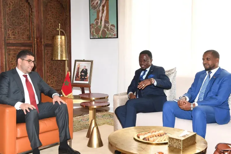 المهدي بنسعيد يتباحث مع وزير الشباب والاقتصاد الإبداعي الكيني