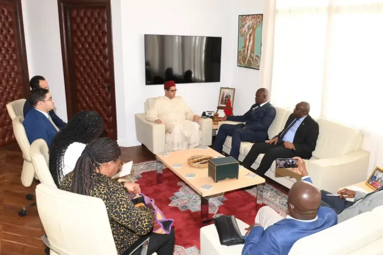 السيد بنسعيد يتباحث مع وزير الشباب والرياضة الغاني