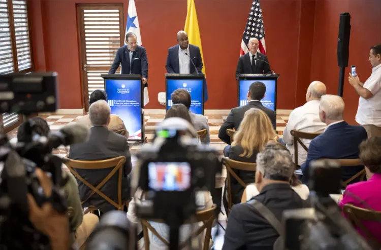 بنما وكولومبيا والولايات المتحدة تؤكد التزامها بـ"المسؤولية المشتركة" لمعالجة معضلة الهجرة