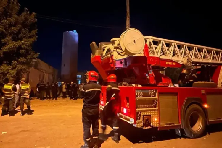 بني ملال.. إنهاء الشكل الاحتجاجي الذي انخرط فيه شخص اعتصم فوق خزان مياه بجماعة أولاد يوسف، بتسجيل قيام المعني بالأمر بالإلقاء بنفسه من أعلى الخزان (سلطات محلية)