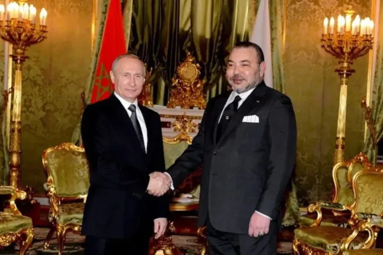 فلاديمير بوتين يهنئ جلالة الملك محمد السادس بمناسبة عيد العرش المجيد