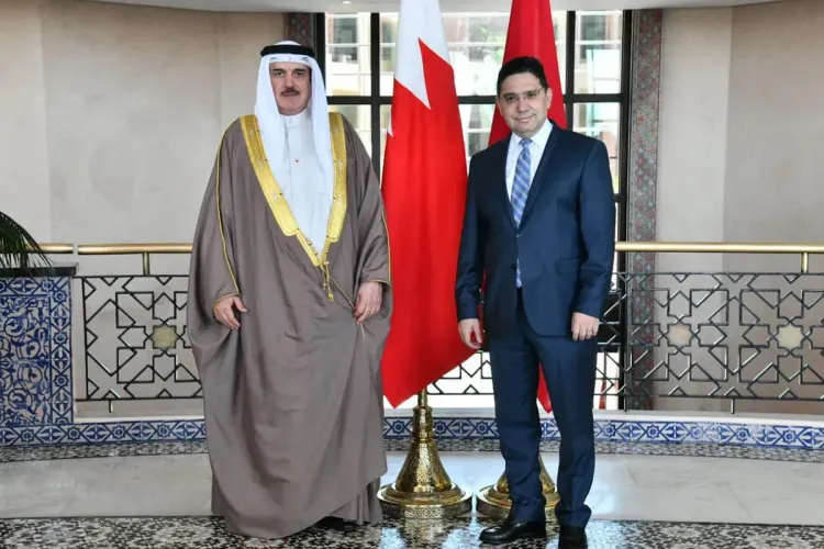 ناصر بوريطة يجري محادثات بالرباط مع رئيس مجلس النواب البحريني