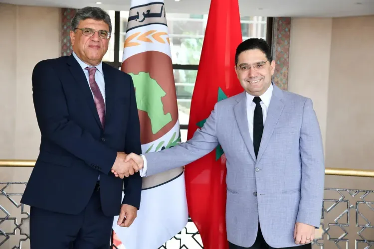 ناصر بوريطة يستقبل الأمين العام الجديد لاتحاد المغرب العربي