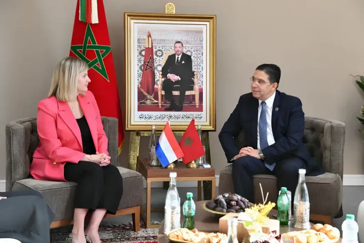 السيد بوريطة يتباحث مع وزيرة التجارة الخارجية الهولندية