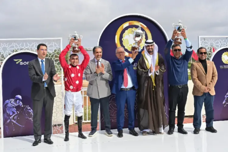 النسخة الأولى من المهرجان الإماراتي المغربي لسباق الخيول .. تتويج الفرس البراق بكأس صاحب السمو رئيس دولة الإمارات العربية المتحدة