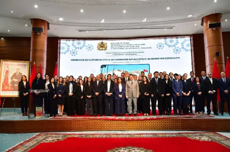 الرباط .. تسليم الشهادات لخريجي فوجي 2024 و2025 بالمعهد المغربي للتكوين والأبحاث والدراسات الدبلوماسية
