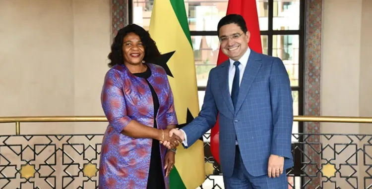 وزيرة خارجية ساو تومي تنوه بالمبادرات الملكية وتشيد بالدور الريادي والالتزام القوي لجلالة الملك في خدمة السلام والاستقرار والتنمية في إفريقيا