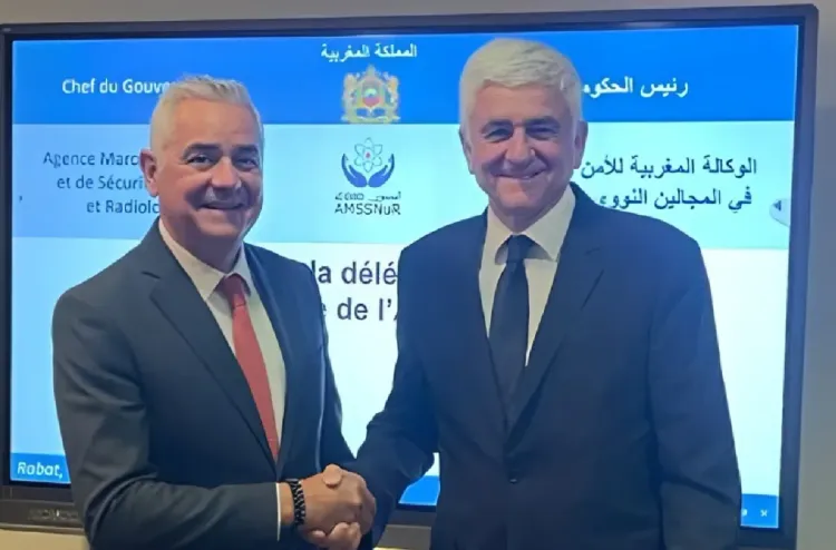 تعزيز القدرات في المجال النووي محور مباحثات بين المدير العام ل(أمسنور) ورئيس جهة نورماندي