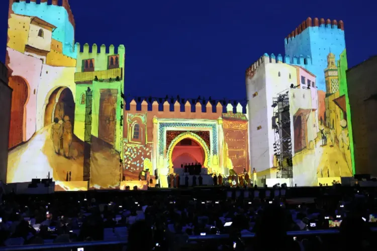 مهرجان فاس للموسيقى العالمية العريقة: تقاليد جاجوكة العريقة تحل في قلب جنان السبيل