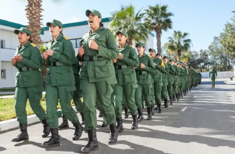 تمارة.. انطلاق عملية تكوين مجندات التجريدة الـ40 للخدمة العسكرية