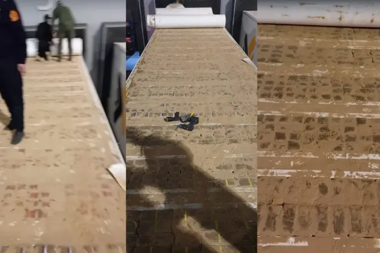 ميناء طنجة المتوسط: إحباط محاولة تهريب أزيد من طن من مخدر الشيرا على متن شاحنة للنقل الدولي للبضائع