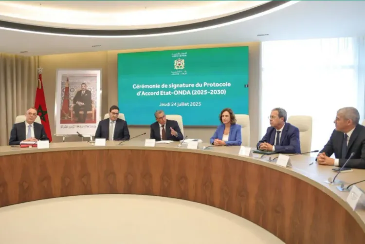 توقيع بروتوكول اتفاق بين الحكومة والمكتب الوطني للمطارات 2025-2030 بقيمة استثمارية تبلغ 38 مليار درهم