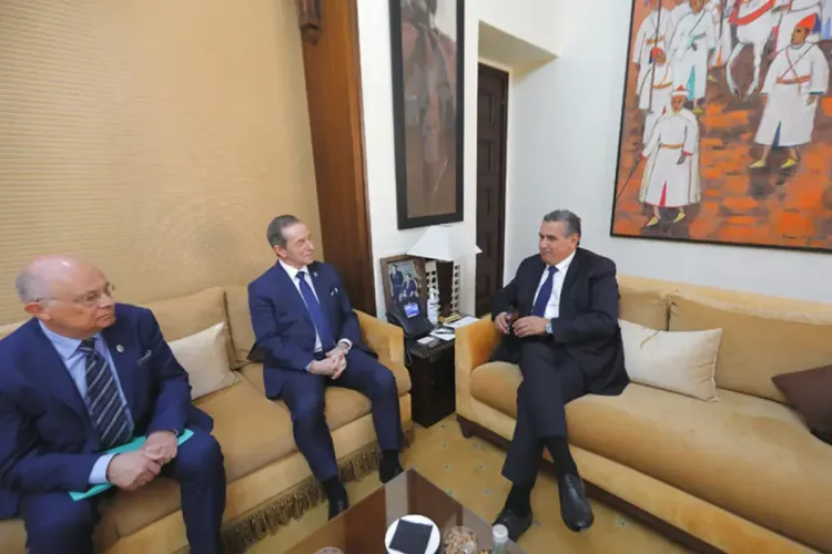 السيد عزيز أخنوش يستقبل رئيس مجلس الشيوخ بجمهورية بولندا