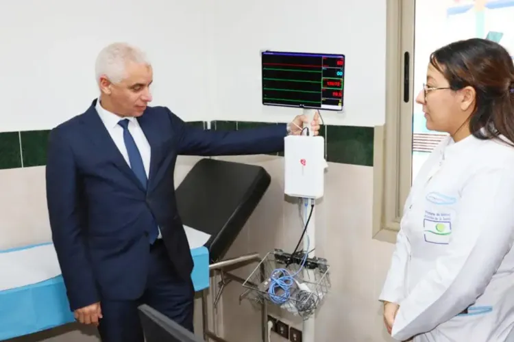 خالد آيت الطالب يعطي انطلاقة خدمات ثلاثة مراكز صحية بعمالة مكناس