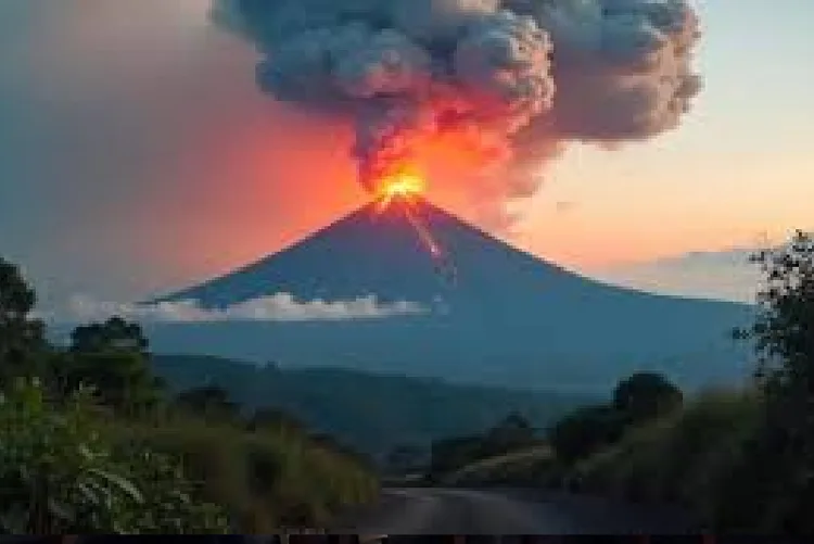 السلطات الإندونيسية تلغي أكثر من 20 رحلة جوية بسبب ثوران بركاني