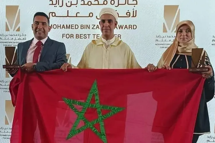 مغربيان يتوجان بجائزة محمد بن زايد لأفضل معلم