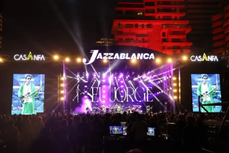 جازابلانكا: أمسية مبهرة لـ "بلاك آيد بيز" و"كارافان بالاس" و"نوبيا غارسيا"