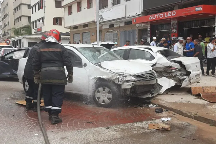 حادثة سير بالدار البيضاء تودي بحياة شخص وإصابة أربعة آخرين