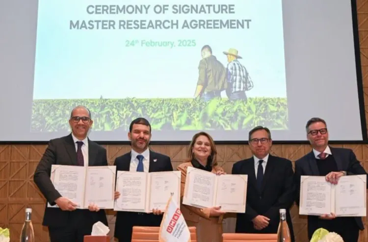 تعاون بين جامعة محمد السادس متعددة التخصصات التقنية، OCP Fertilizantes، OCP Nutricrops و Embrapa من أجل تعزيز الابتكار الفلاحي المستدام