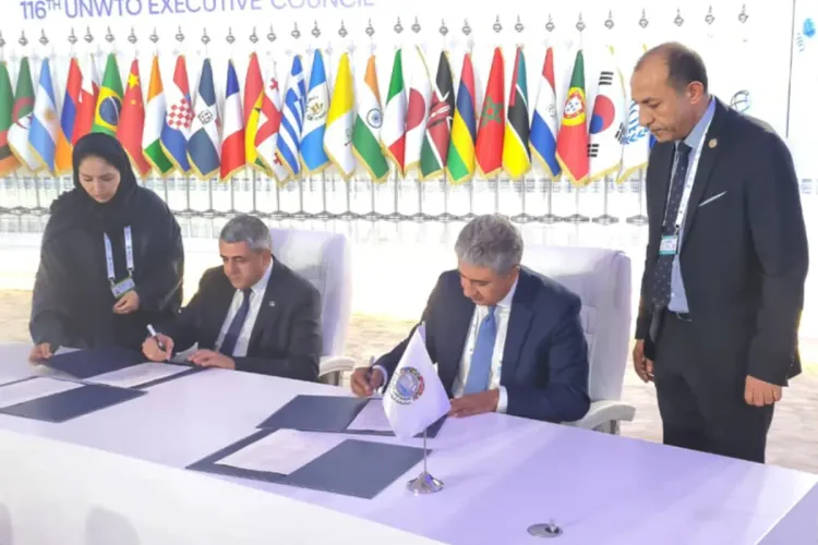 المنظمة العربية للسياحة توقع مذكرة تعاون مشترك مع منظمة السياحة العالمية بجدة